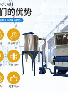 定制800型塑料粉碎机工厂废旧塑料破碎机PVC粉碎机
