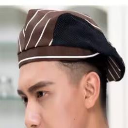 厨师帽西餐厅服务员贝雷帽帽子