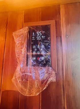 灶木制雪松立方体刻面玻璃桑拿房中国制造商