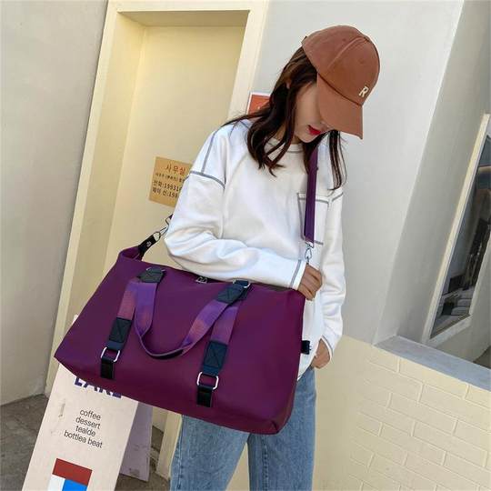 健身包手提训练瑜伽包女干湿分离大容量出差行李包短途旅行包