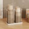 Disposable cup cup taker, good-looking and large-sized, universal plastic paper cup holder, desktop storage rack, commercial