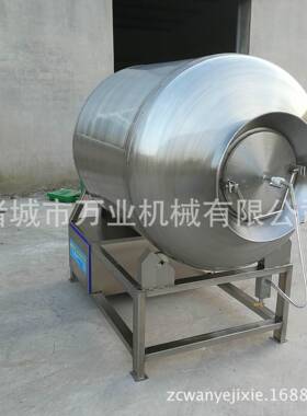 诸城万业机械真空滚揉机,真空腌制机厂家供应变频真空滚揉机