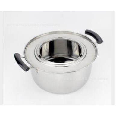 高档蒸笼 不隔板 底座 蒸架蒸 片 底圈 锈钢座 圈家用商用 蒸格格 - 图2