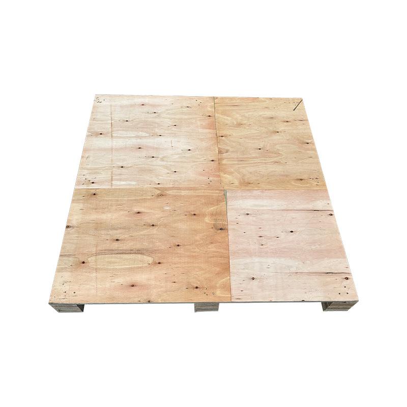 免熏蒸平面胶合卡板川字底两面进叉工业叉车物流仓储货运出口托盘 - 图3