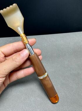 厂家 牛角痒痒挠 伸缩挠  牛角伸缩挠 牛角不求人牛角抓痒器