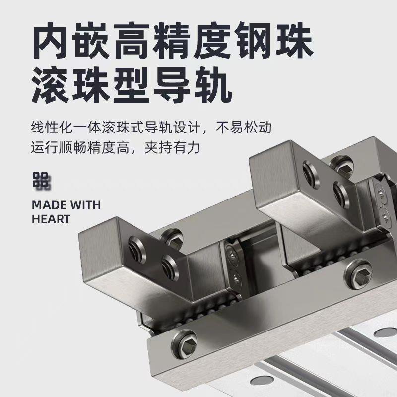 MHZ2手指气缸气爪平行夹爪气动HFZ-小型夹具MHZL2-6D-10D-16D-20S - 图2