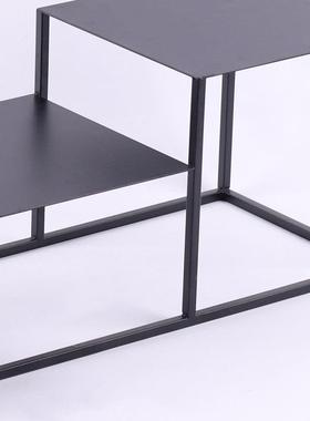 物多层小型架博古架铁MC-TY-28几何铁艺摆件工艺品底座盆景装栽饰