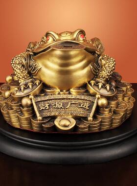 TOUCH MISS 铜金蟾摆件蛤蟆金蝉招财店铺开业礼品家居客厅装饰品