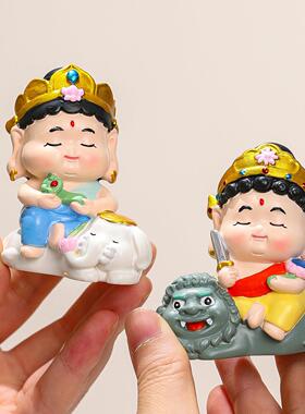 二D-SXSH-0生肖守护神国潮十公室面小桌摆神件创意本命年小仙家居