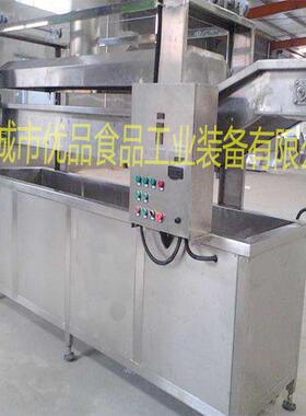 供应膨化食品油炸机加工膨化食品油炸成套设备诸城优品油炸机
