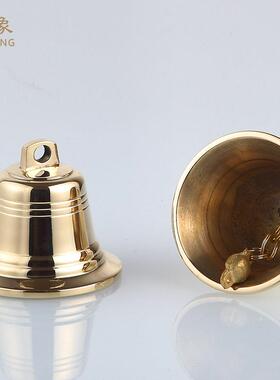 6寸钟铃铛/大小号手摇别墅门5022船钟居家庭院铃学校铜钟居家