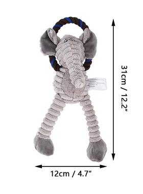 Dog Puppy Toys Pet Supplies Pets Chew Toy Animal Shape Squea