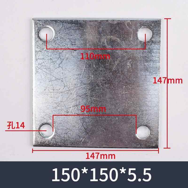 包邮镀锌圆孔预埋件钢板国标镀锌钢板焊接钢管底座幕墙工程钢结构,淘宝优惠券,粉丝福利购,淘宝优惠卷