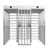 Station exit gate full-height evacuation door forward and reverse rotation attendance gate anti-trailing stainless steel turnstile