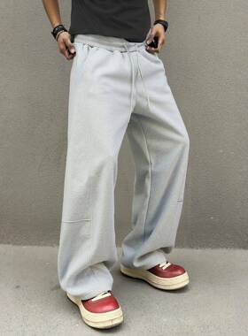 Women's Loose Drawstring Casual Sport Pants