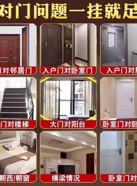 真品五帝钱门对门葫芦挂件镇宅正品纯黄铜入户门铜钱古币压门槛
