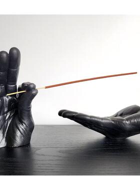 新品手托香薰架电视柜摆件高级感香薰架子室内新房装饰好物