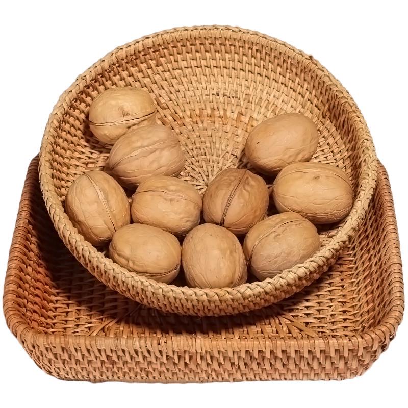 Rattan tea ceremony tea set storage box Kung Fu tea accessories refreshment tray