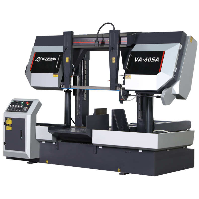 大型带锯床卧式金属开料切割机液压半自动非数控65/80/100 锯床 - 图1