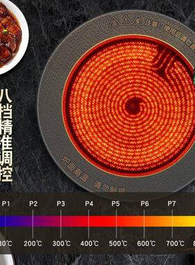 火锅嵌入式大功率5000W电陶炉嵌麻辣烫串串香牛杂砂锅粥节能黑晶