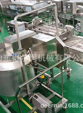 浙江香芋红豆派挂浆机多功能裹浆机糍粑上浆上糠机变频调速