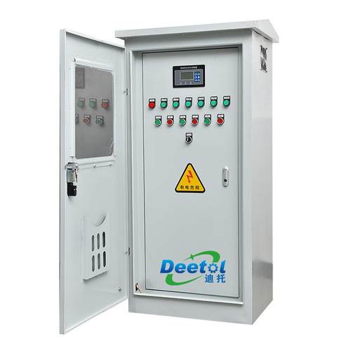 智能恒压供水变频控制柜7.5-55KW风机水泵PLC编程远程调速箱 - 图1