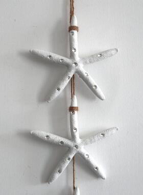 地中海风格五指海星树脂挂件客厅卧室幼儿园装饰壁挂创意家居饰品