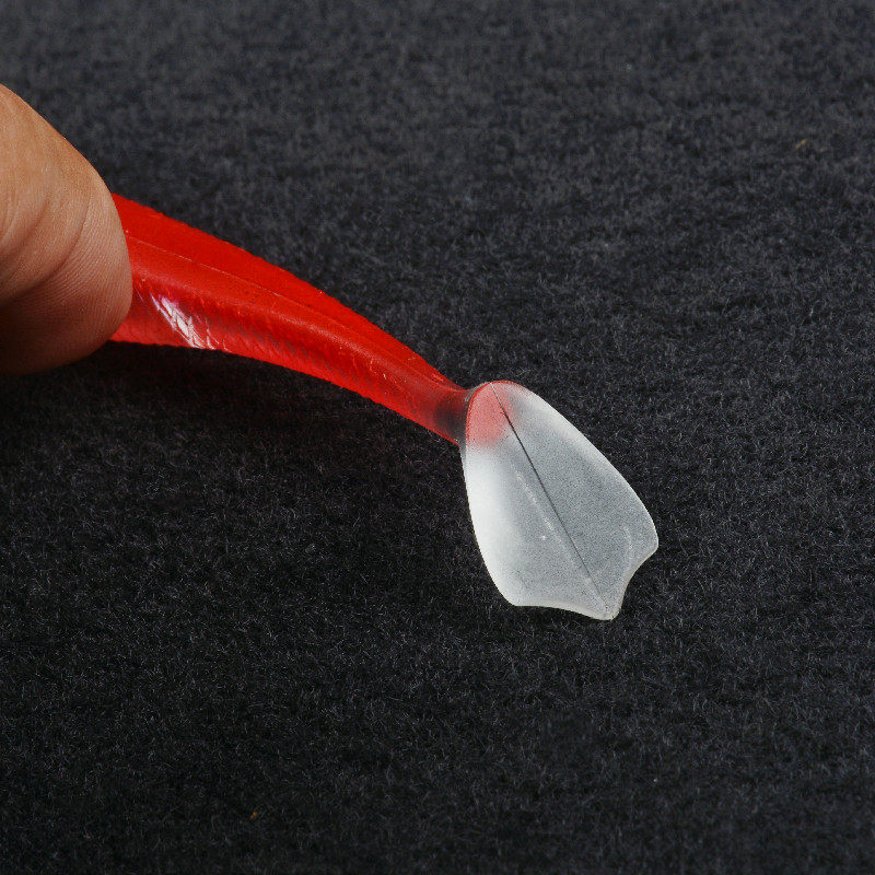 仿真鸭掌彩虹鱼软鱼T尾鸭脚可插夜光棒软饵嘴鳜鱼饵路亚饵仿生饵,淘宝优惠券,粉丝福利购,淘宝优惠卷