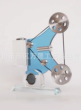 现代简约风复古留声机模型装饰品摆件书房家居桌面放映机模型摆件
