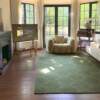 Baroque Auditorium, Muze high-end home, medieval French retro living room, green wool carpet, bedroom
