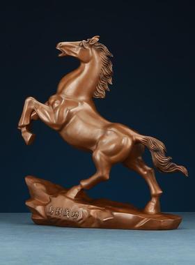 紫铜摆件《马到成功》马铜工艺品家居饰品礼品摆件