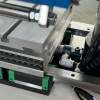 618-B3 pneumatic hot stamping machine desktop automatic entry and exit workbench head height adjustable glasses plastic hot stamping