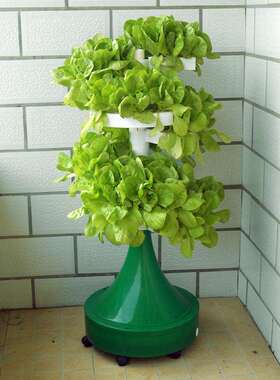 家用螺旋式无土栽培阳台种菜水培种植机水耕蔬菜种植盆容器