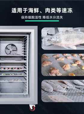 超低温冷库零下17519冻6度液氮冷速冻机液氮柜 急冻速冻机柜商用