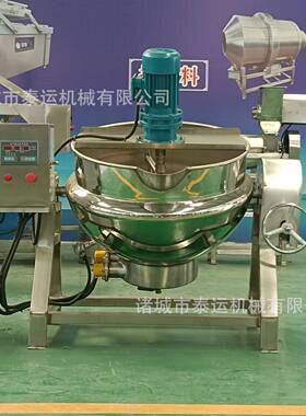 酱卤肉加工设备 酱猪蹄加工生产线 卤鸡爪流水线 酱板鸭卤煮设备