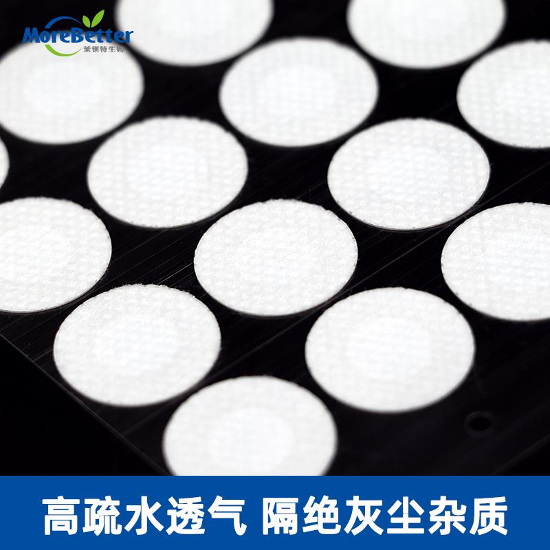 组培瓶盖子透气贴膜 防水PTFE材质透气隔菌 带背胶 膜径2cm耐高温 - 图2
