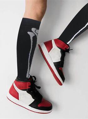 TANABATA 1 Pair Halloween Funny Compression Socks for Men