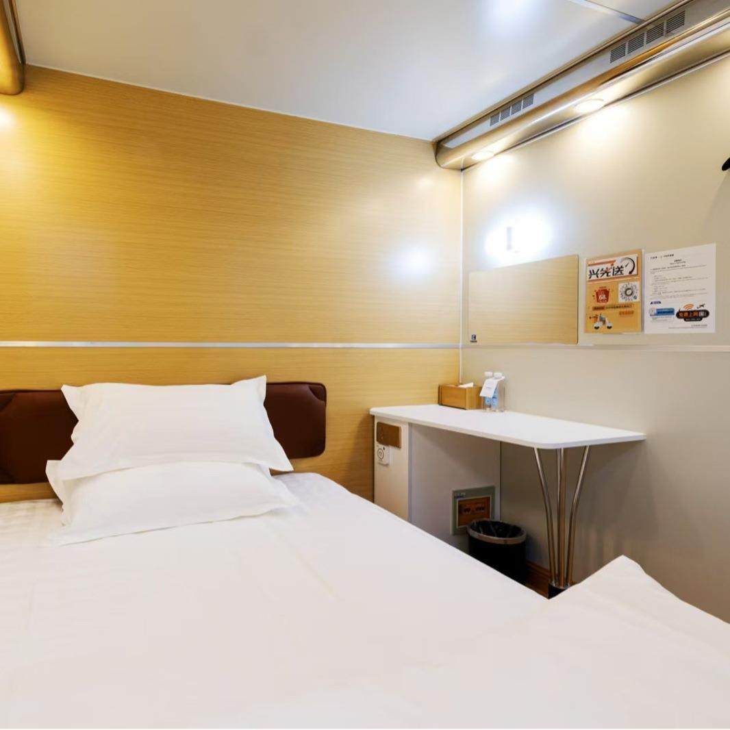 厂家直A型胶供囊睡眠盒子双太空舱单人机场自助酒店休计SC2022-A,淘宝优惠券,粉丝福利购,淘宝优惠卷