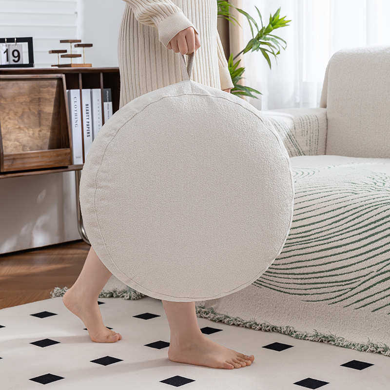 坐垫毛绒阳台坐垫榻榻米圈圈卧室绒地上圆形坐垫现代坐垫蒲团坐垫,淘宝优惠券,粉丝福利购,淘宝优惠卷