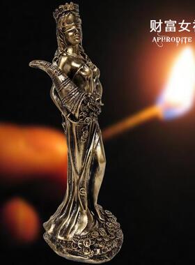 女神鵰塑石膏像摆件财富胜利正义自由女神人物雕像人像母亲节礼物