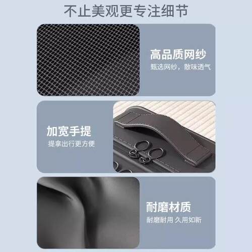 旅行便携式防水鞋包收纳袋行李箱出差旅游便携式鞋盒鞋套拖鞋鞋包 - 图3