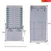 Card box fixed attendance rack combination plastic card bag management cardboard rack punched card slot employee