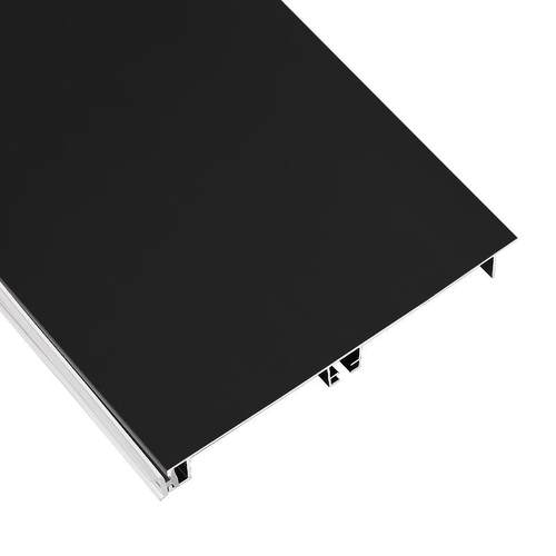 加厚铝合金整体橱柜踢脚板厨房踢脚板踢脚线 线整体橱柜底部挡水 - 图3