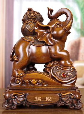 引进财宝象饰品，吉祥象一对，客厅电视柜，酒柜装饰，办公室开业