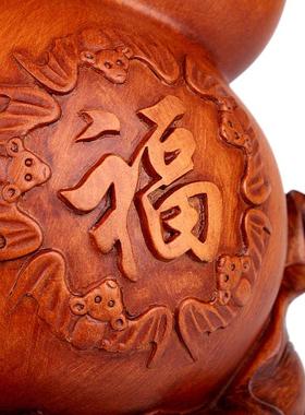 大号招财葫芦福禄有余摆件工艺品 家居办公室客厅装饰品礼品摆设