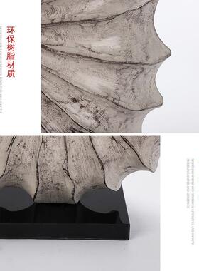 新中式售抽象艺术摆件板YL-TY-10房楼样处视柜玄关摆设几何树脂软