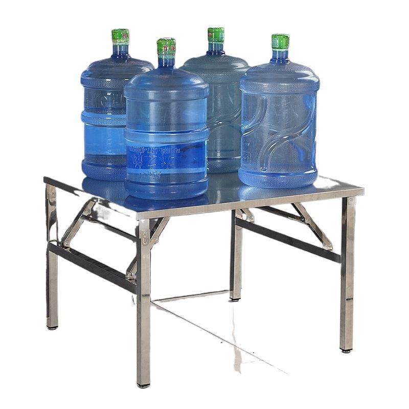 锈折叠桌家用饭桌饭出钢不租房餐桌夜市摆摊烧烤桌便携小方UIZ店 - 图3