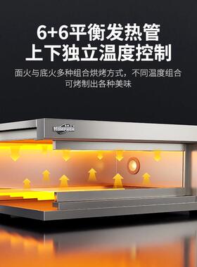 科伯库商用大容积烤箱烤月饼披萨面包蛋糕烘培烤箱大型多功能厨师