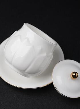 戴玉堂佛具用品供具大全供佛家用花瓶供奉佛前供水杯香薰炉供果盘