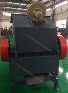 橡胶边角料破碎机1000型立式废轮胎粉碎机稳定运行易维护